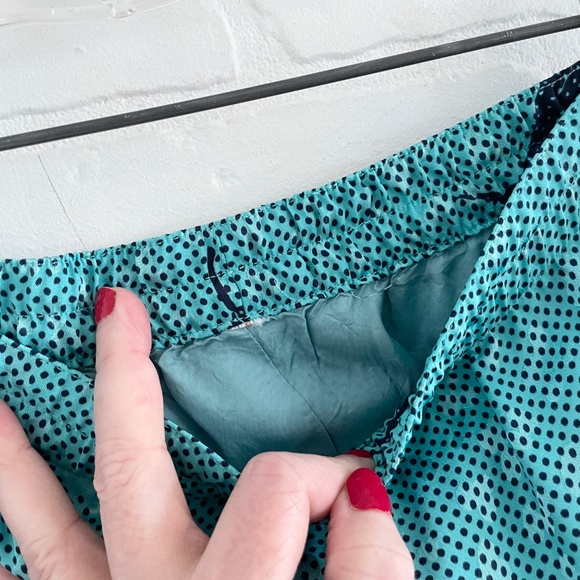 Vintage 80s Matching Set (3 pieces) Blazer Cami Midi skirt Iridescent Blue Sz S - Picture 12 of 15